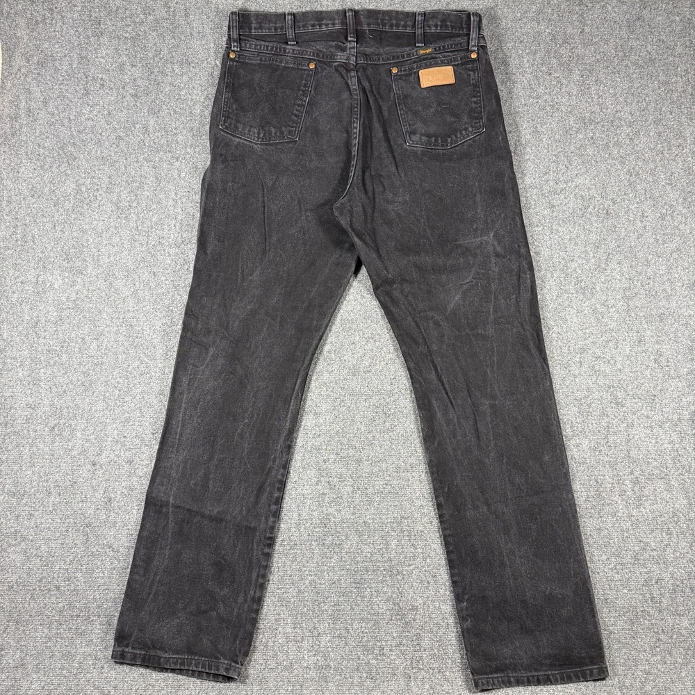 Wrangler Jeans 1013MWZWK Original Fit Denim Western Cowboy Cut USA Black 38x34